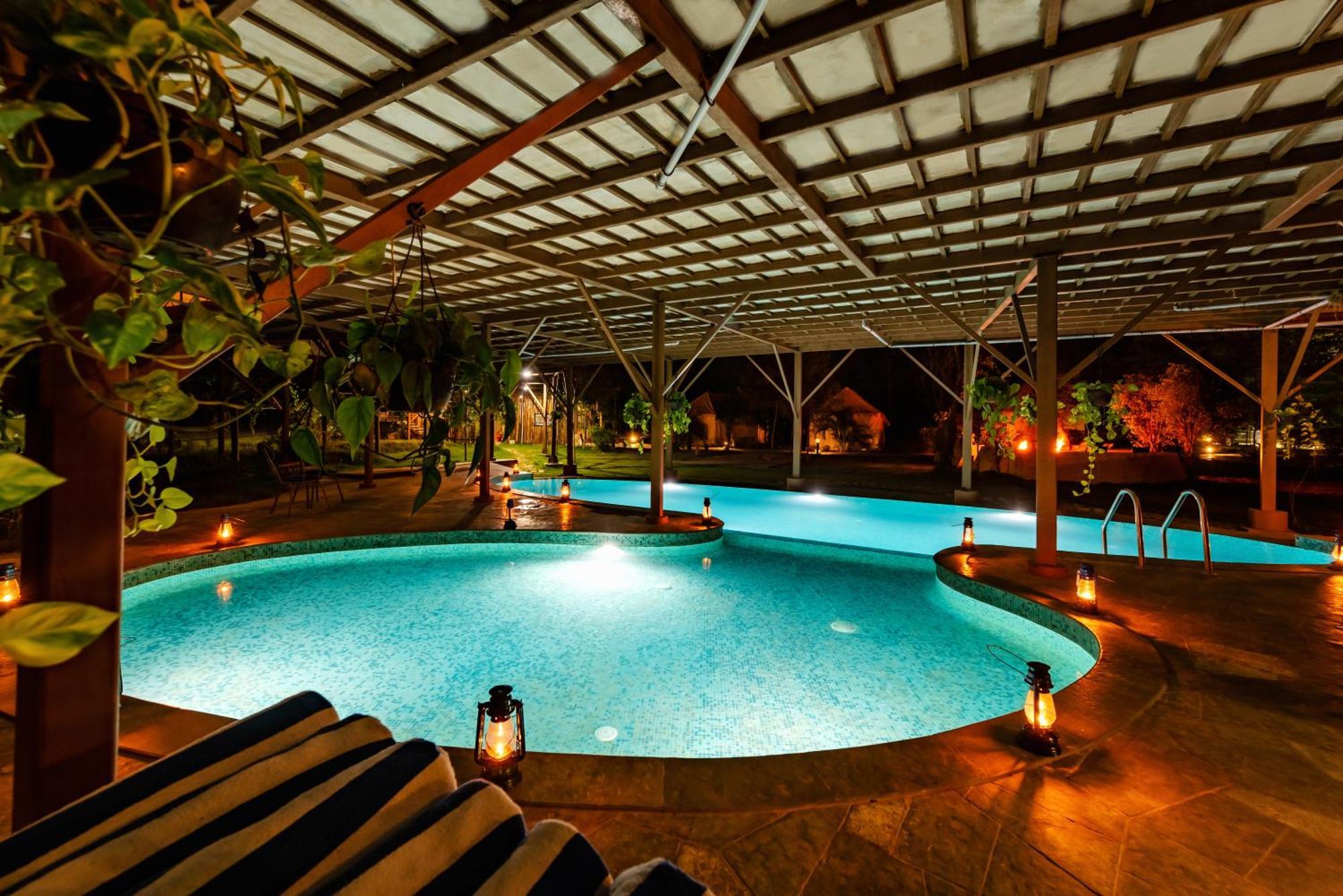 Hotel Tadoba Jungle Camp Mohurli Exteriér fotografie