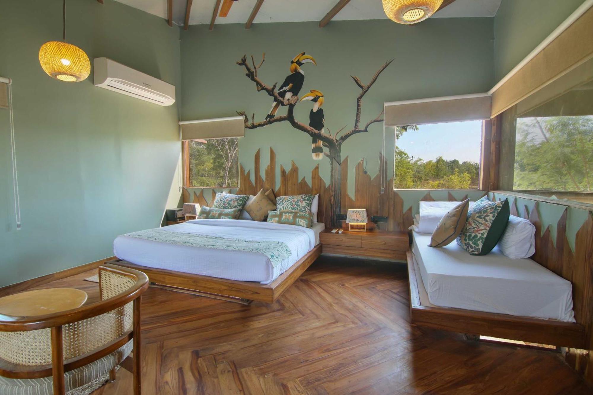 Hotel Tadoba Jungle Camp Mohurli Exteriér fotografie